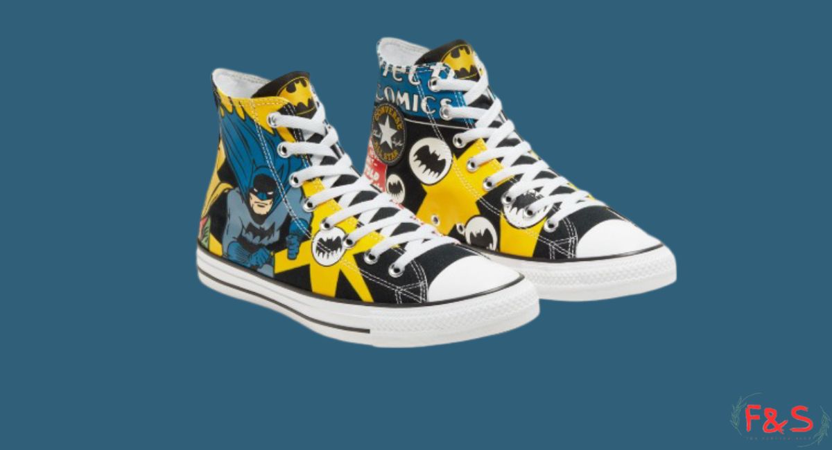 Batman Joker Converse and Jordan Shoes