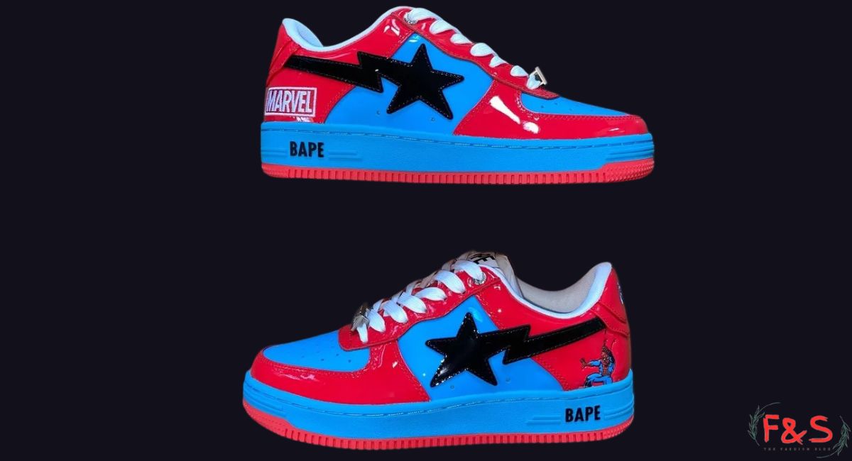 Limited Edition Spider Man Bape Shoes